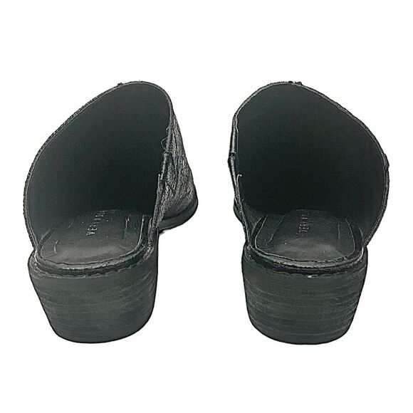 Very Volatile Black Mules Slip On Size 7 Medium Good Condition Pre-Owned - Picture 7 of 9